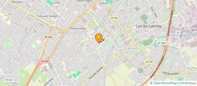 localisation de l'entreprise ASSOCIATION HEMOISE DE LUTTE  HEM