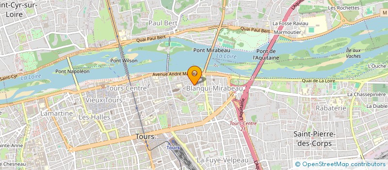 localisation de l'entreprise ASSOCIATION HERACLION à TOURS