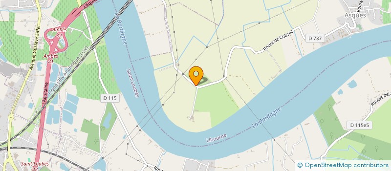 localisation de l'entreprise ASSOCIATION HERBAGER PATURANT SUD-OUEST  ASQUES