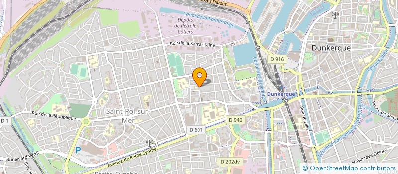 localisation de l'entreprise ASSOCIATION HERMES à DUNKERQUE