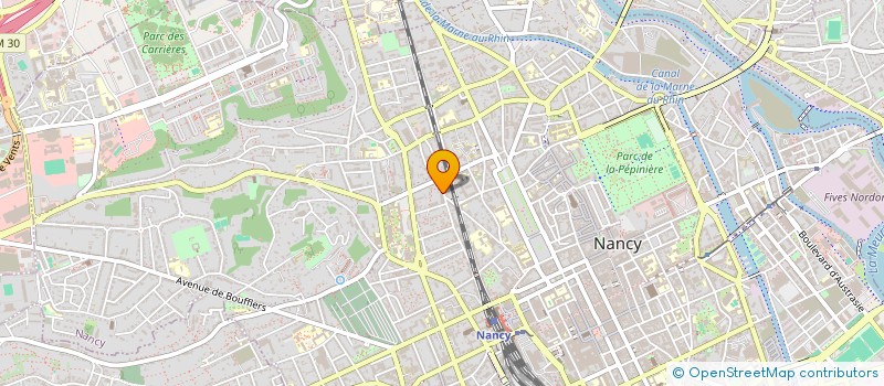 localisation de l'entreprise ASSOCIATION HERMES STRATEGIE  NANCY