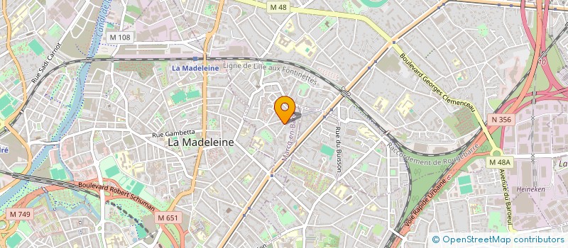 localisation de l'entreprise ASSOCIATION HEUREUX ENSEMBLE à MARCQ-EN-BARŒUL