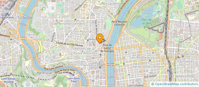 localisation de l'entreprise ASSOCIATION HIATUS à LYON