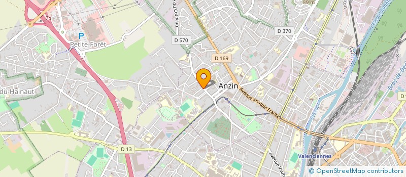 localisation de l'entreprise ASSOCIATION HIDAYA  ANZIN