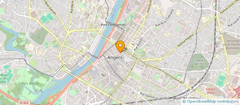 localisation de l'entreprise ASSOCIATION HIP NOTIK à ANGERS