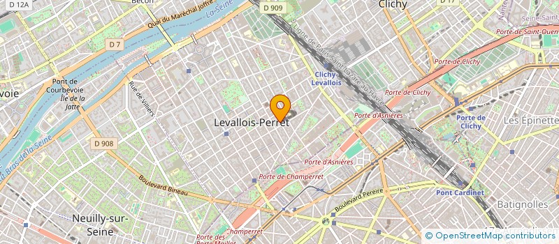 localisation de l'entreprise ASSOCIATION HISPANO IBERIQUE DE LEVALLOIS PERRET à LEVALLOIS-PERRET