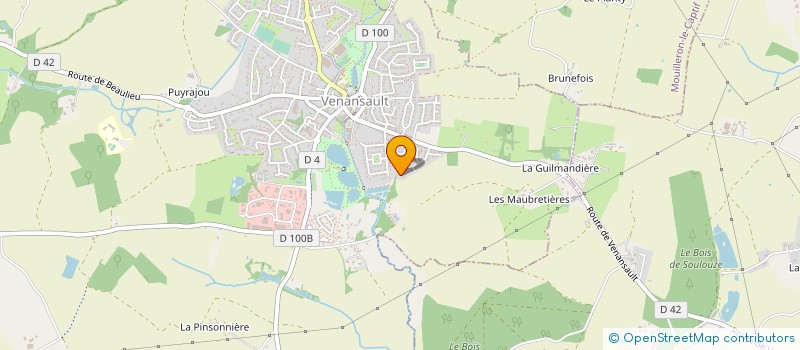 localisation de l'entreprise ASSOCIATION HISTOIRE D'ENCHANTER  VENANSAULT