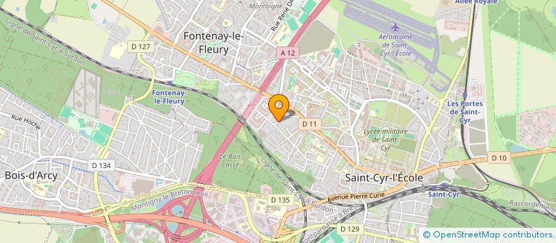 localisation de l'entreprise ASSOCIATION HISTOIRE ET PATRIMOINE DE SAINT CYR L'ECOLE à SAINT-CYR-L'ECOLE