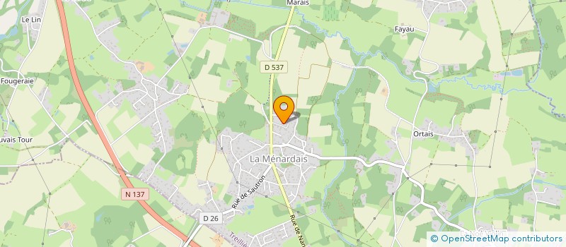 localisation de l'entreprise ASSOCIATION HISTOIRE EVENEMENT  TREILLIERES