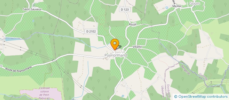 localisation de l'entreprise ASSOCIATION HISTORIQUE DE PUYNORMAND  PUYNORMAND