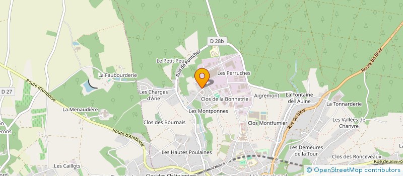 localisation de l'entreprise ASSOCIATION HMONG ETERNITY  MONTRICHARD VAL DE CHER