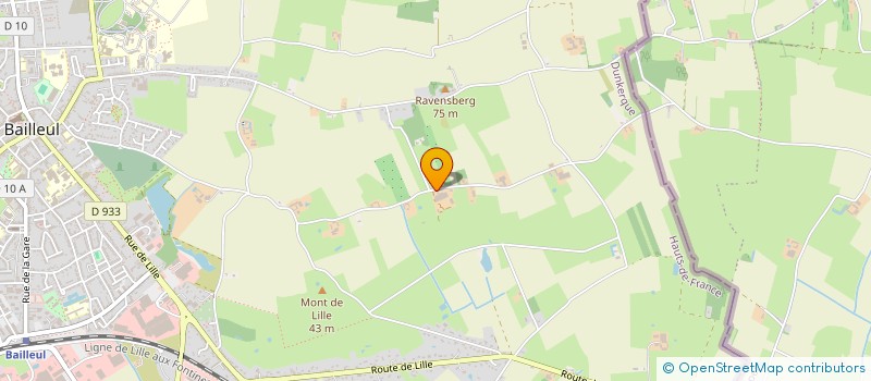 localisation de l'entreprise ASSOCIATION HOMMELPAP à BAILLEUL