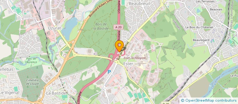 localisation de l'entreprise ASSOCIATION HORIZON à LIMOGES
