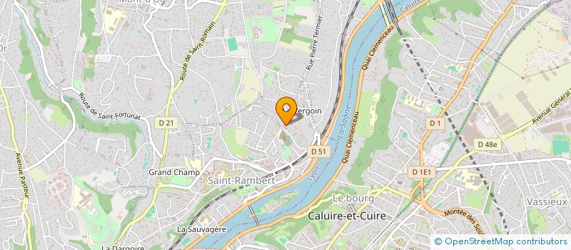 localisation de l'entreprise ASSOCIATION HORIZON CANOPEE  LYON