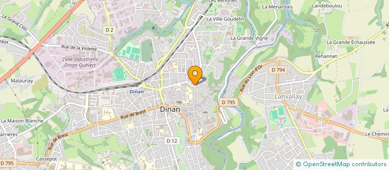 localisation de l'entreprise ASSOCIATION HORIZON EMPLOI à DINAN