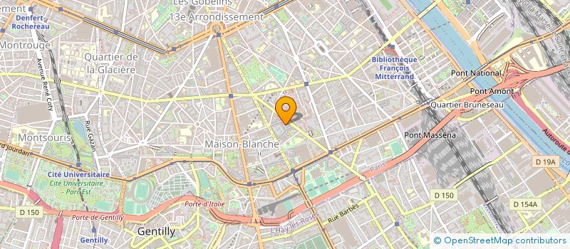 localisation de l'entreprise ASSOCIATION HORIZON LOISIRS à PARIS