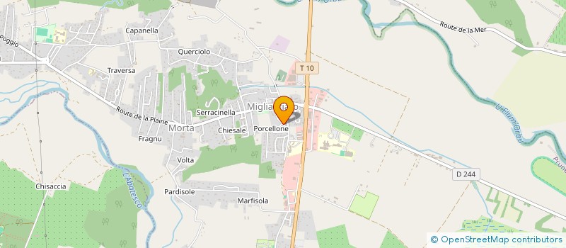 localisation de l'entreprise ASSOCIATION HORSE MAN  SERRA-DI-FIUMORBO