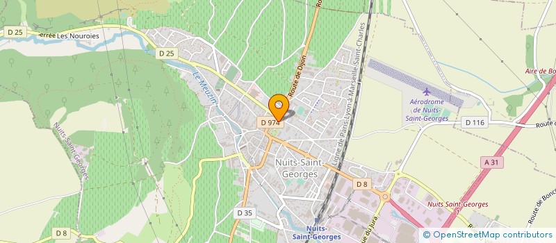 localisation de l'entreprise ASSOCIATION HOSPITALITE NUITONNE à NUITS-SAINT-GEORGES