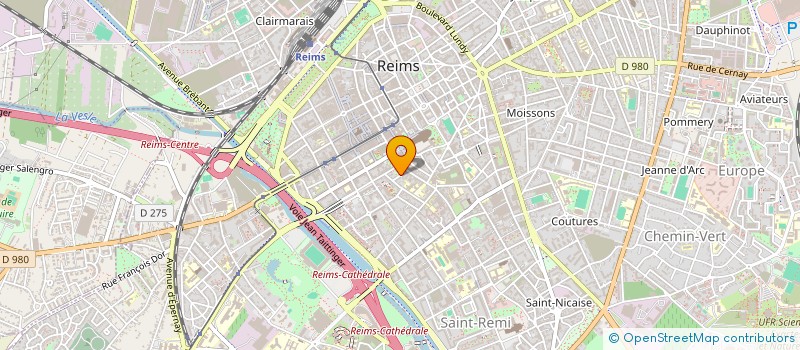 localisation de l'entreprise ASSOCIATION HOT ROD à REIMS