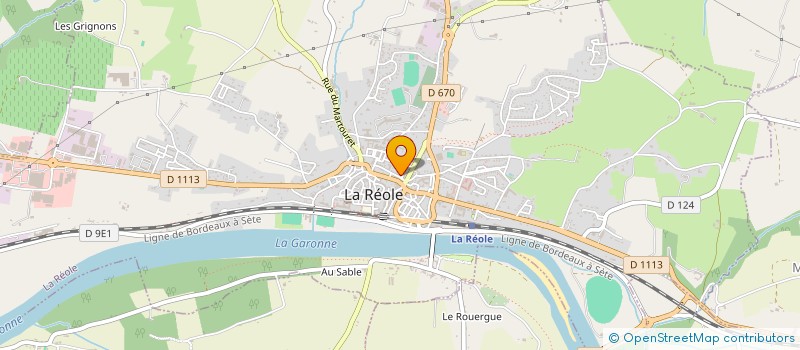 localisation de l'entreprise ASSOCIATION HOTEL D'INSERTION DU REOLAIS  SAINT-SEVE