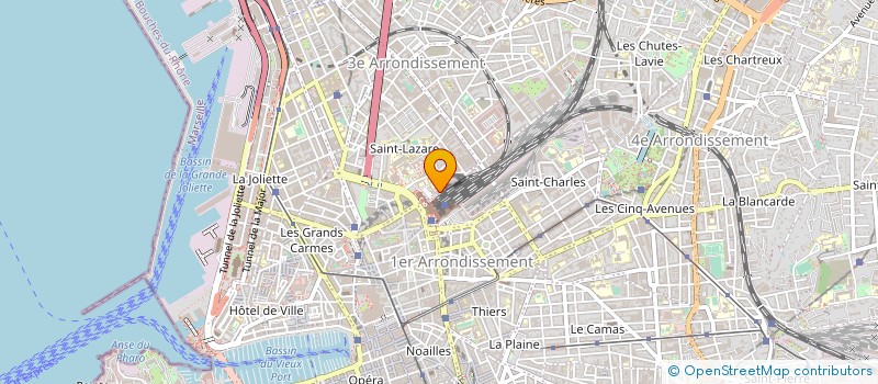 localisation de l'entreprise ASSOCIATION HPF à MARSEILLE