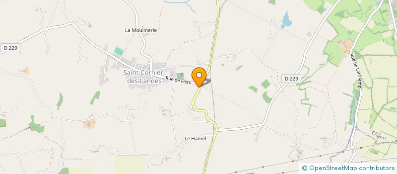 localisation de l'entreprise ASSOCIATION HUMAN AIDE TERRE HAPPY à ST QUENTIN LES CHARDONNETS