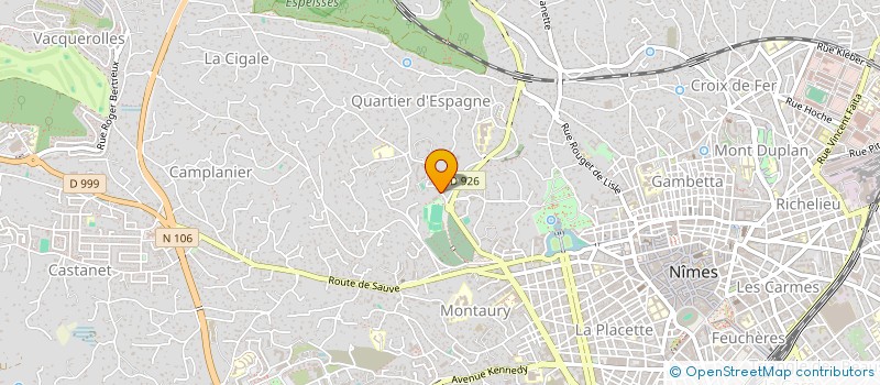localisation de l'entreprise ASSOCIATION HUMANIMES à NIMES