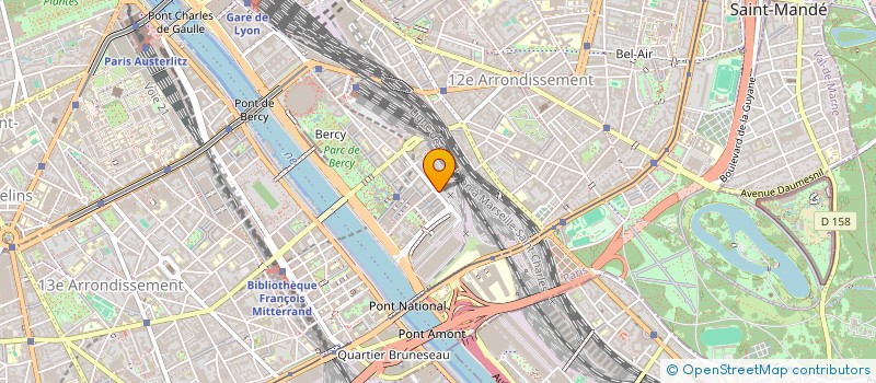 localisation de l'entreprise ASSOCIATION HUMANITAIRE BIEN ETRE  PARIS