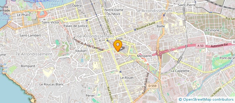 localisation de l'entreprise ASSOCIATION HUMANITAIRE D'IGNAMKANGA DE MALE EN FRANCE (AHIMF) à MARSEILLE 6EME