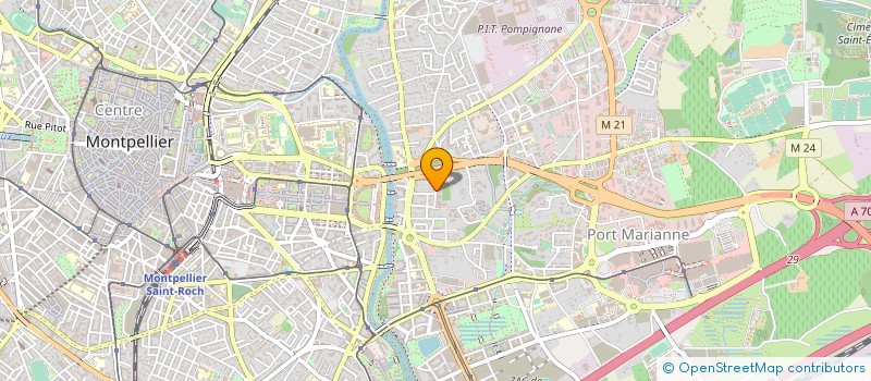localisation de l'entreprise ASSOCIATION HUMANITAIRE DE MONTPELLIER (AHM) à MONTPELLIER