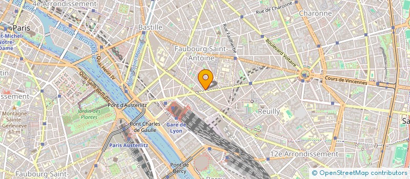 localisation de l'entreprise ASSOCIATION HUMANITAIRE DE SOLIDARITE ET DE DEVELOPPEMENT INTERNATIONAL AHSDI  PARIS