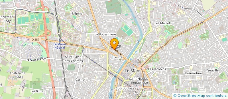 localisation de l'entreprise ASSOCIATION HUMANITAIRE DIANIKHA MOUKHTAR à LE MANS