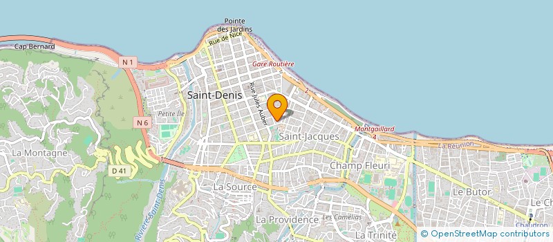 localisation de l'entreprise ASSOCIATION HUMANITAIRE ET CULTURELLE DE TSINIMOICHONGO A LA REUNION à SAINT DENIS
