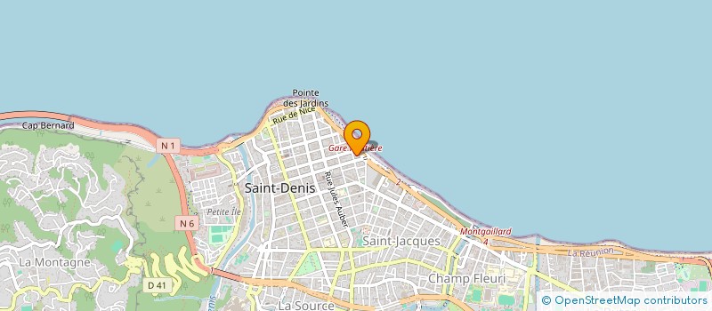 localisation de l'entreprise ASSOCIATION HUMANITAIRE ET CULTURELLE FITIAVANA à SAINT-DENIS