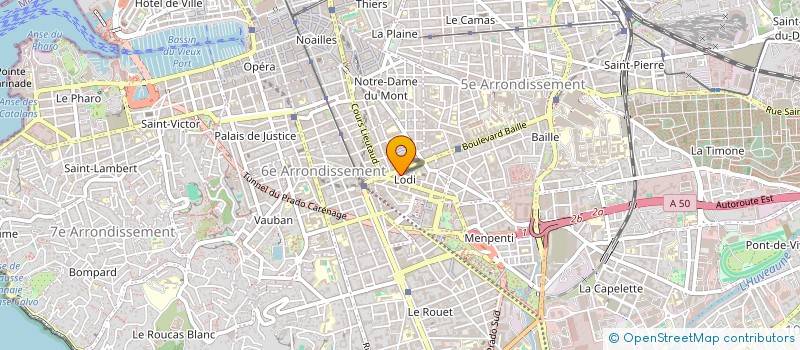 localisation de l'entreprise ASSOCIATION HUMANITAIRE PACA-CAMEROUN MEDJOWE à MARSEILLE