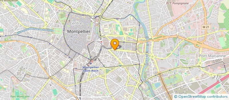 localisation de l'entreprise ASSOCIATION HUMANITAIRE SOLIDARITE OCCITANE à MONTPELLIER