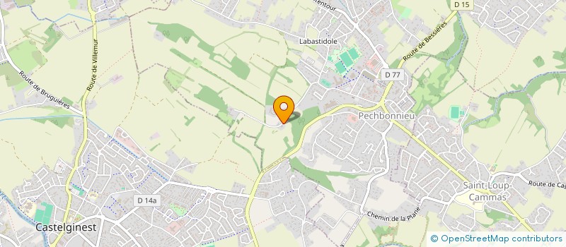 localisation de l'entreprise ASSOCIATION HUMANITAIRE UMOJA  PECHBONNIEU