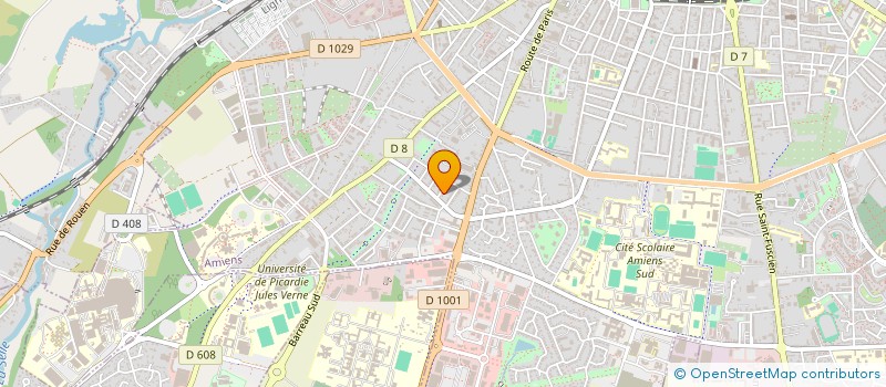 localisation de l'entreprise ASSOCIATION HURAKAN à AMIENS