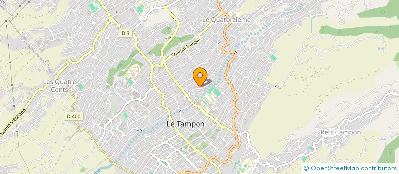 localisation de l'entreprise ASSOCIATION HYBRID DEPARTMENT (AHD)  LE TAMPON