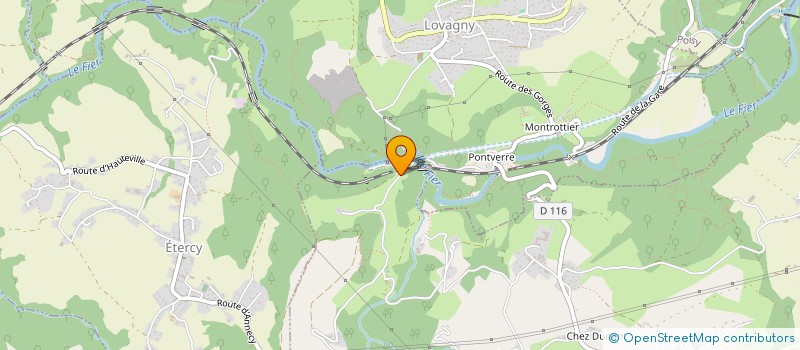 localisation de l'entreprise ASSOCIATION HYPER TROP BIEN  CHAVANOD