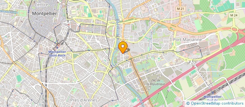 localisation de l'entreprise ASSOCIATION HYPHEN SERVICE à MONTPELLIER