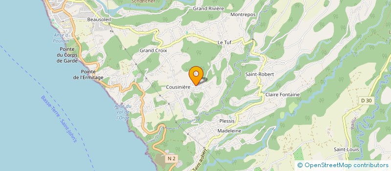 localisation de l'entreprise ASSOCIATION HYPNOSE à VIEUX-HABITANTS