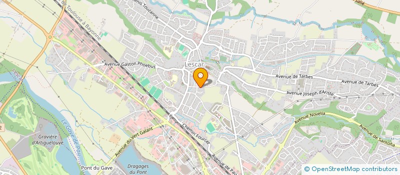 localisation de l'entreprise ASSOCIATION HYPNOSE COMPLEMENTAIRE ANTALGIQUE NOVATRICE D'ACTIVATION DE L'IMAGINAIRE DE L'ENFANT  LESCAR