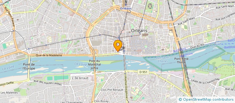 localisation de l'entreprise ASSOCIATION HYX  ORLEANS