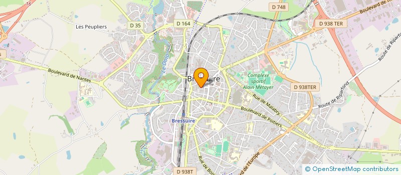 localisation de l'entreprise ASSOCIATION I EVENT YOU  BRESSUIRE