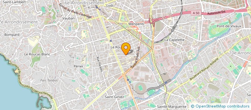 localisation de l'entreprise ASSOCIATION I F S à MARSEILLE