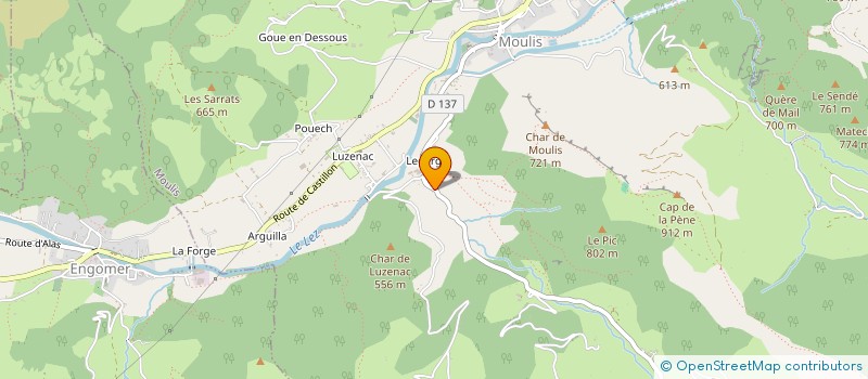 localisation de l'entreprise ASSOCIATION IC STUDIO TRAIL à MOULIS