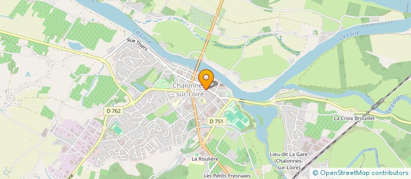 localisation de l'entreprise ASSOCIATION ICHAIA  CHALONNES-SUR-LOIRE