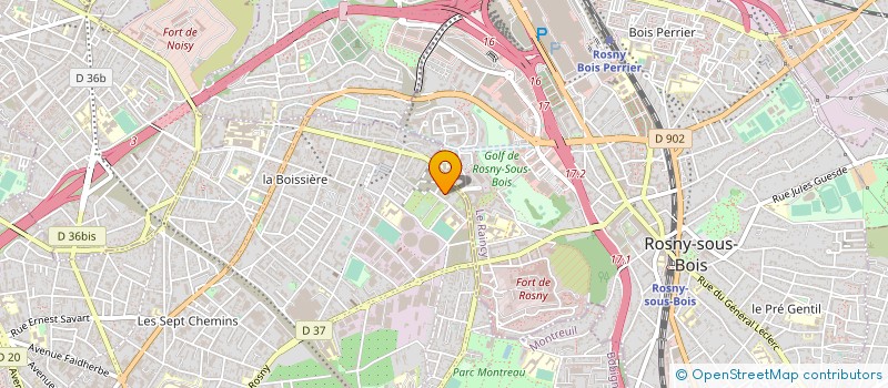 localisation de l'entreprise ASSOCIATION ICHRAK SANTE CENTRE CDS EMAILY MONTREUIL à MONTREUIL