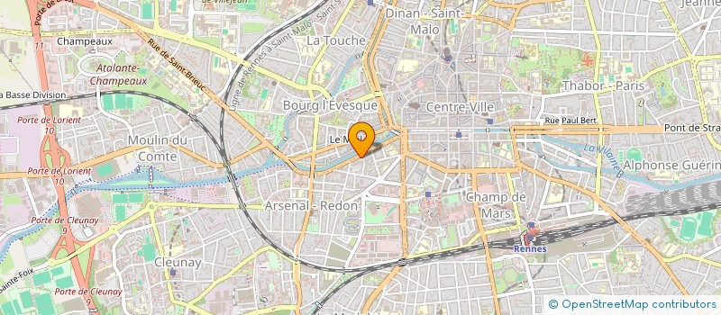 localisation de l'entreprise ASSOCIATION IDEA RECHERCHE  RENNES